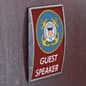 Curved Adhesive Wall Sign Holder, Snap-Out Lens