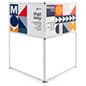 36" x 24" Floor Standing Poster Holder, Custom Printed, Double-Sided