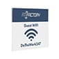 Wall Mounted Sign Holder, Recycled Acrylic, Side Insert - Clear