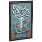 Sign Holder for Wall Mount or Tabletop, Snap Open Frame, PVC Lens