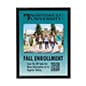 Wall Mounted Sign Holder with Snap Open Frame, Non-Glare Lens, Portrait or Landscape