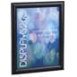 Sign Holder for Wall Mount or Tabletop, Snap Open Frame, PVC Lens
