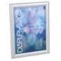 Sign Holder for Wall Mount or Tabletop, Snap Open Frame, PVC Lens