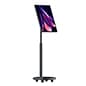 27" MÜV Pro Rechargeable Interactive Mobile Kiosk with 10pt PCAP, Wheels