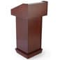 Podium with Wheels, Convertible Design for Floor or Tabletop