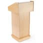 Podium with Wheels, Convertible Design for Floor or Tabletop