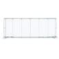 YD201 Series Backwall Frame, Frame & Lights Only w/ 2 Convertible Carrying Cases