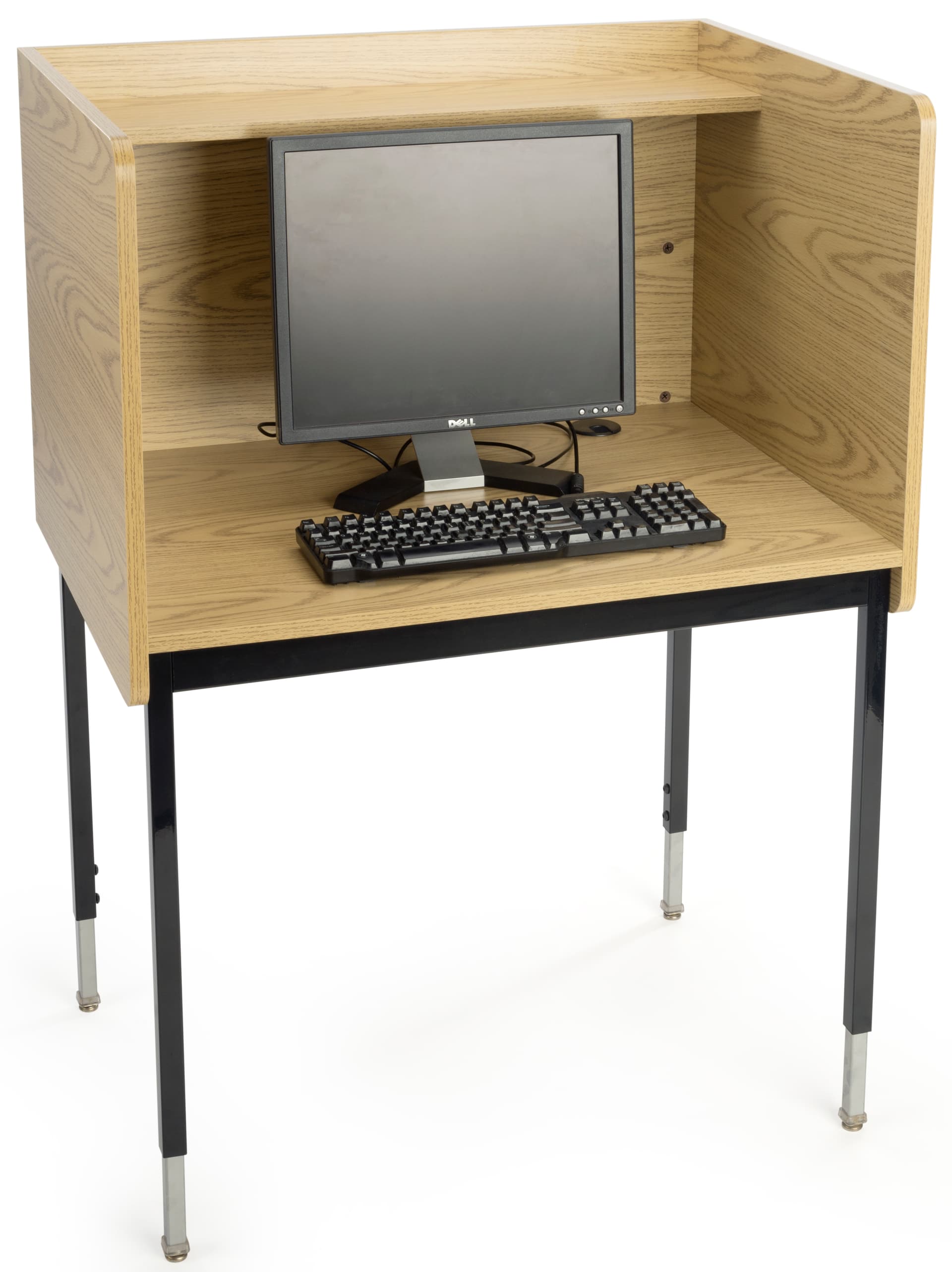 Carrell Library Definition Library Carrel | Height Adjustable from 47”-53” in 1