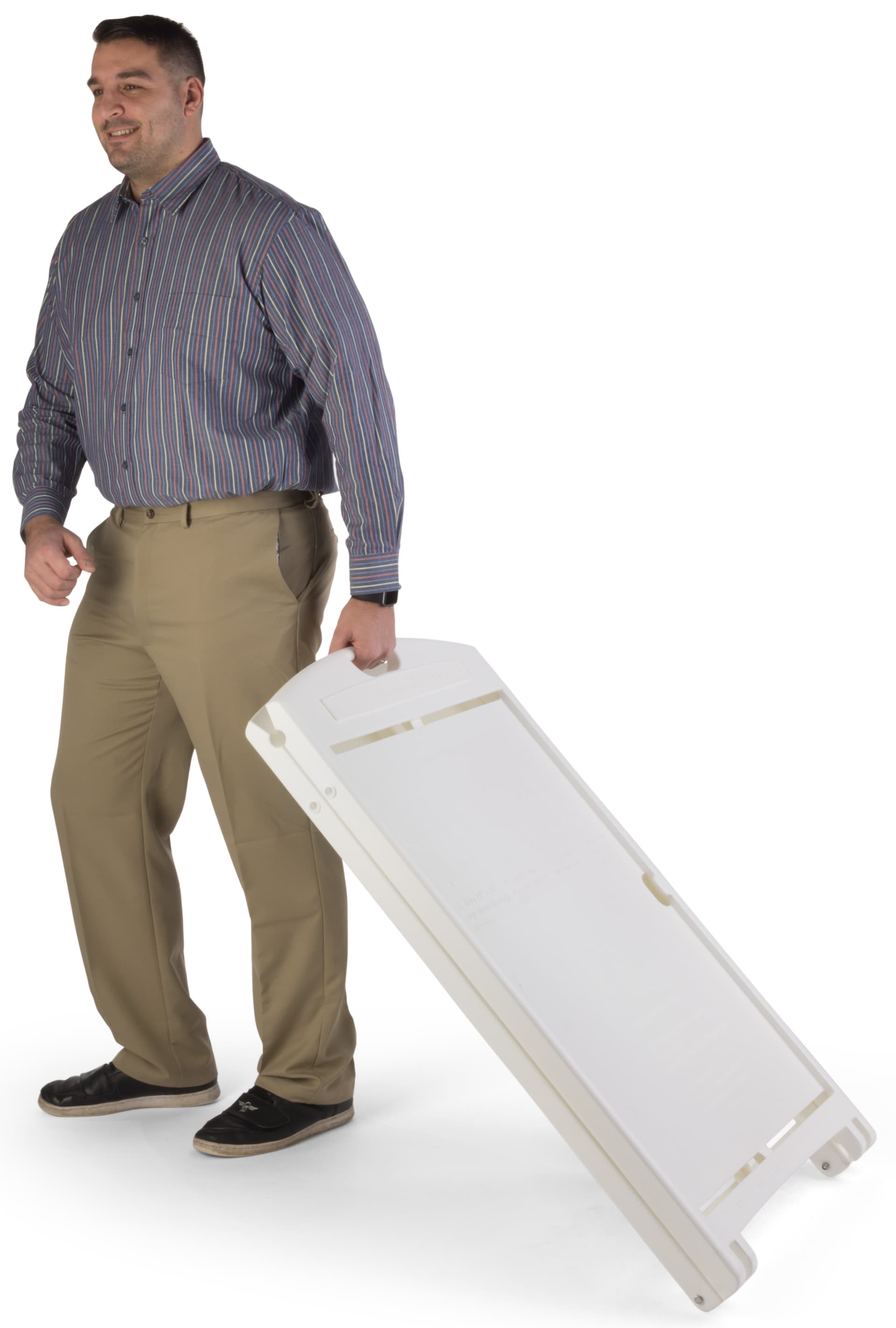 Display Sign Handle 24 x 36 Printed Sidewalk Sign | Carrying Handle & Wheels | Displays2Go