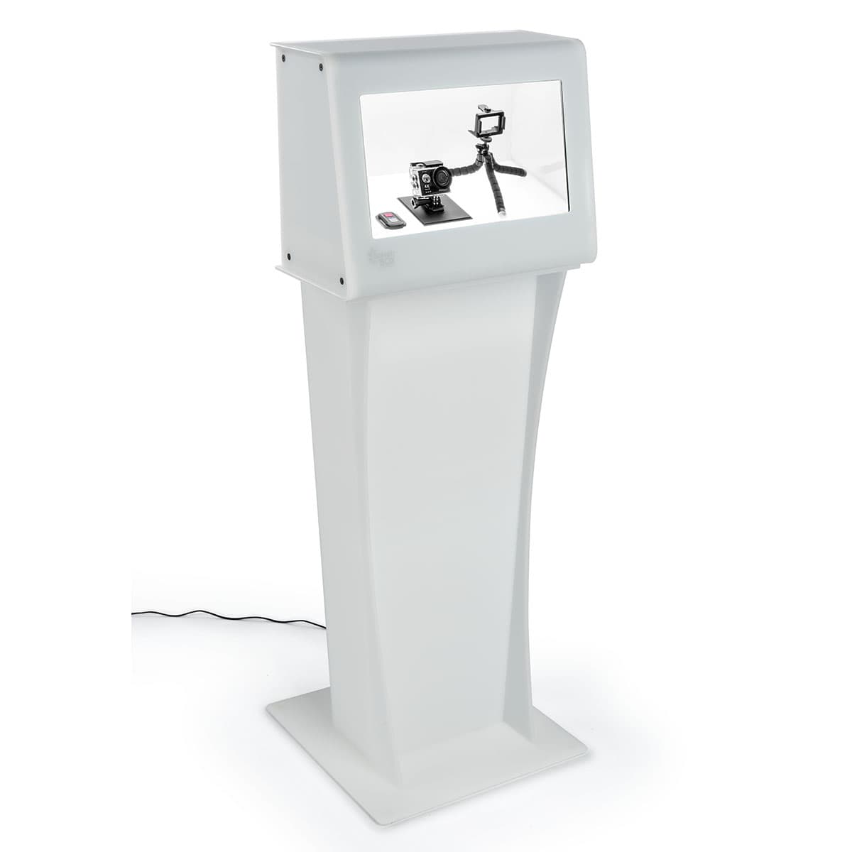 Splashbox Display LCD Transparent Display | Modern Acrylic Housing Composition | Displays2Go