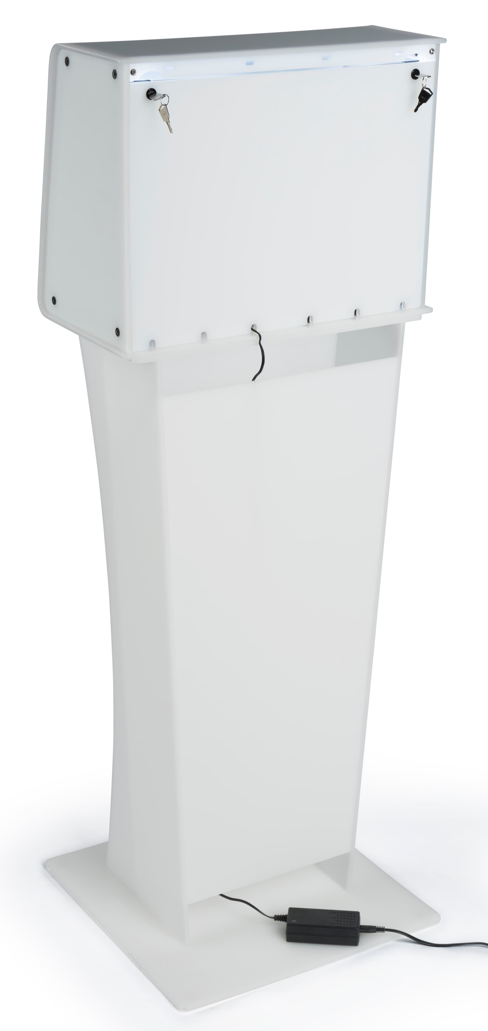 Splashbox Display LCD Transparent Display | Modern Acrylic Housing Composition | Displays2Go