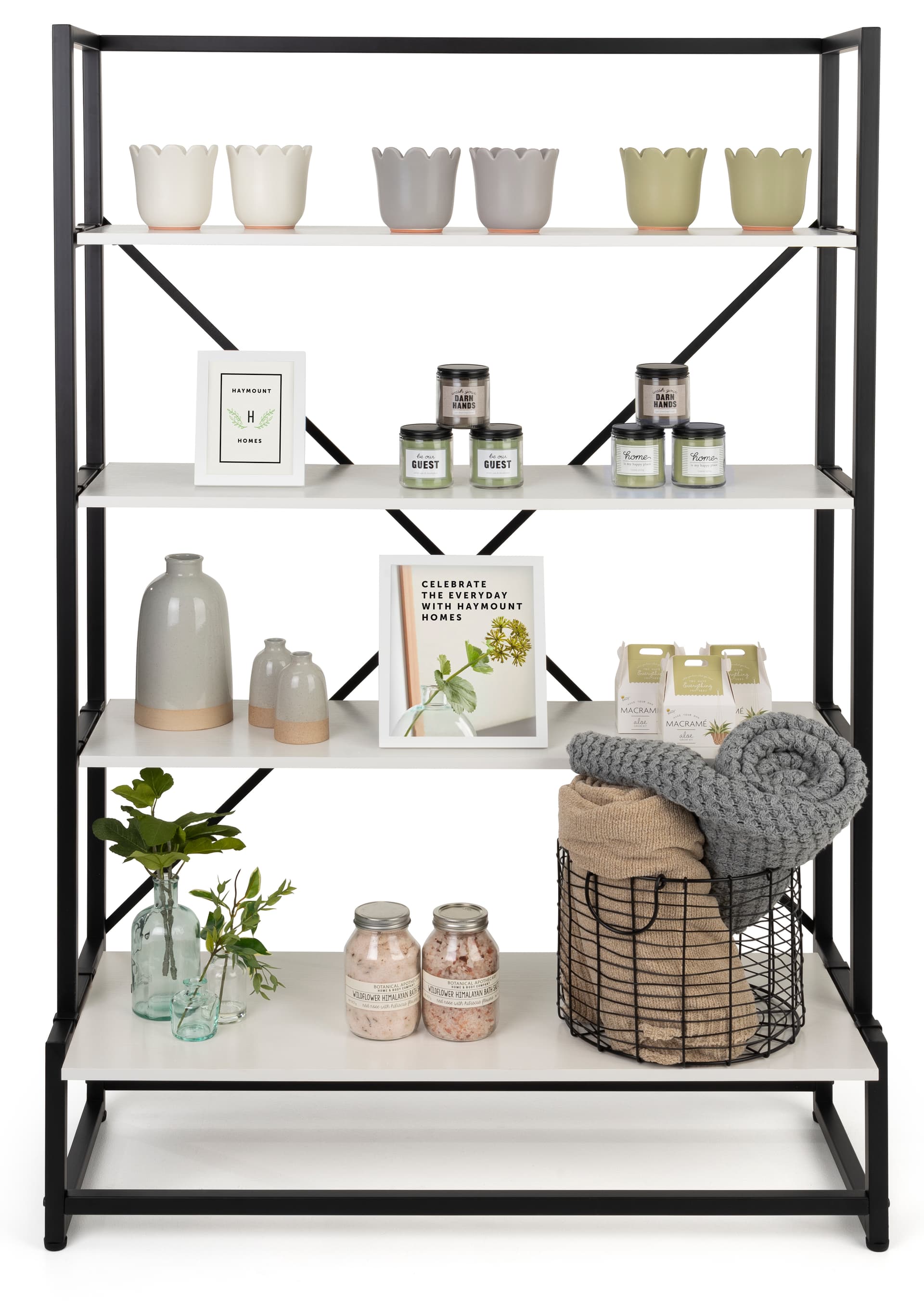 Folding Multi-Tier Retail Shelving | Modular Design | Displays2Go